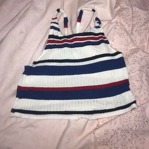 Open Back Cropped Top